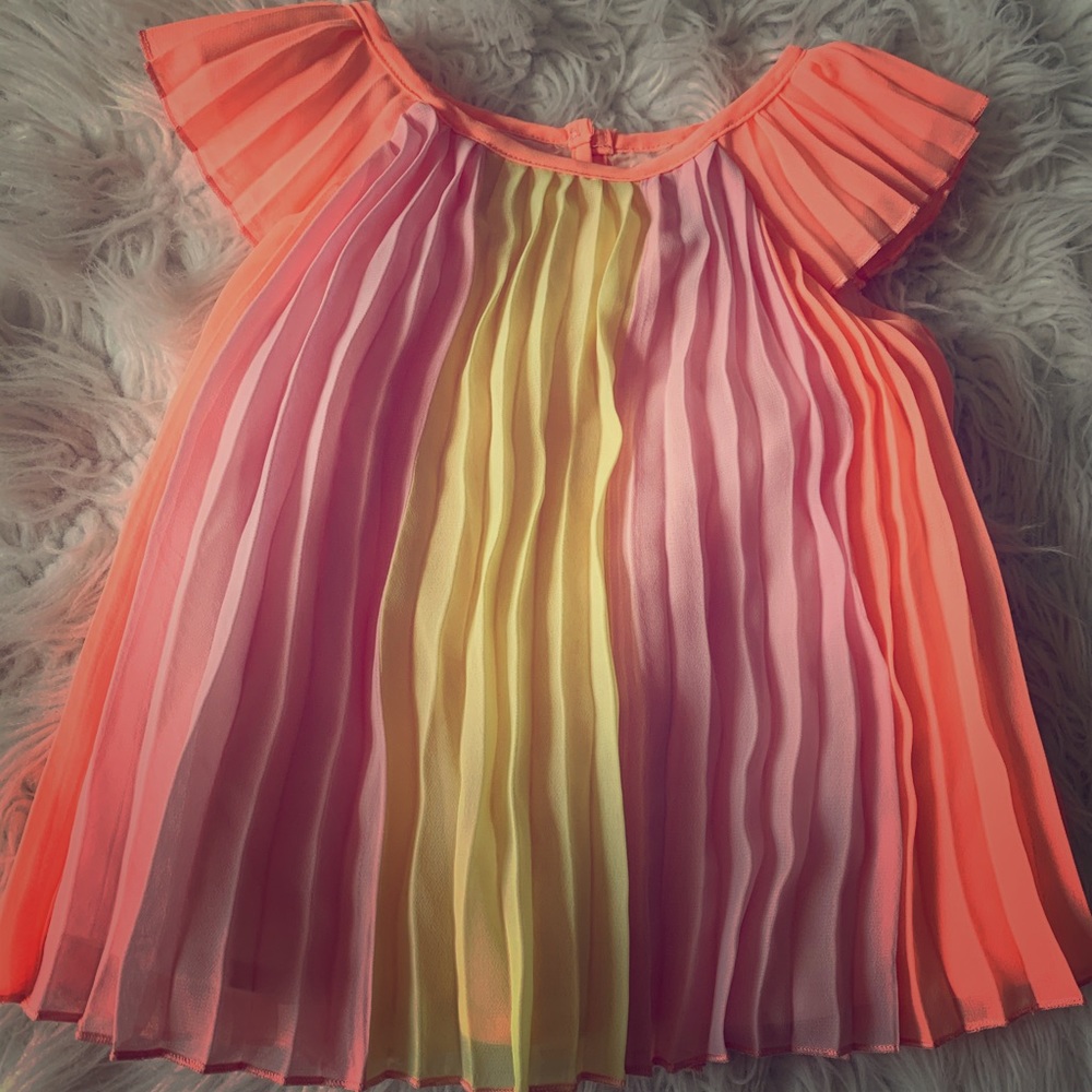 Children's place 6-9months pleaded baby girl dress